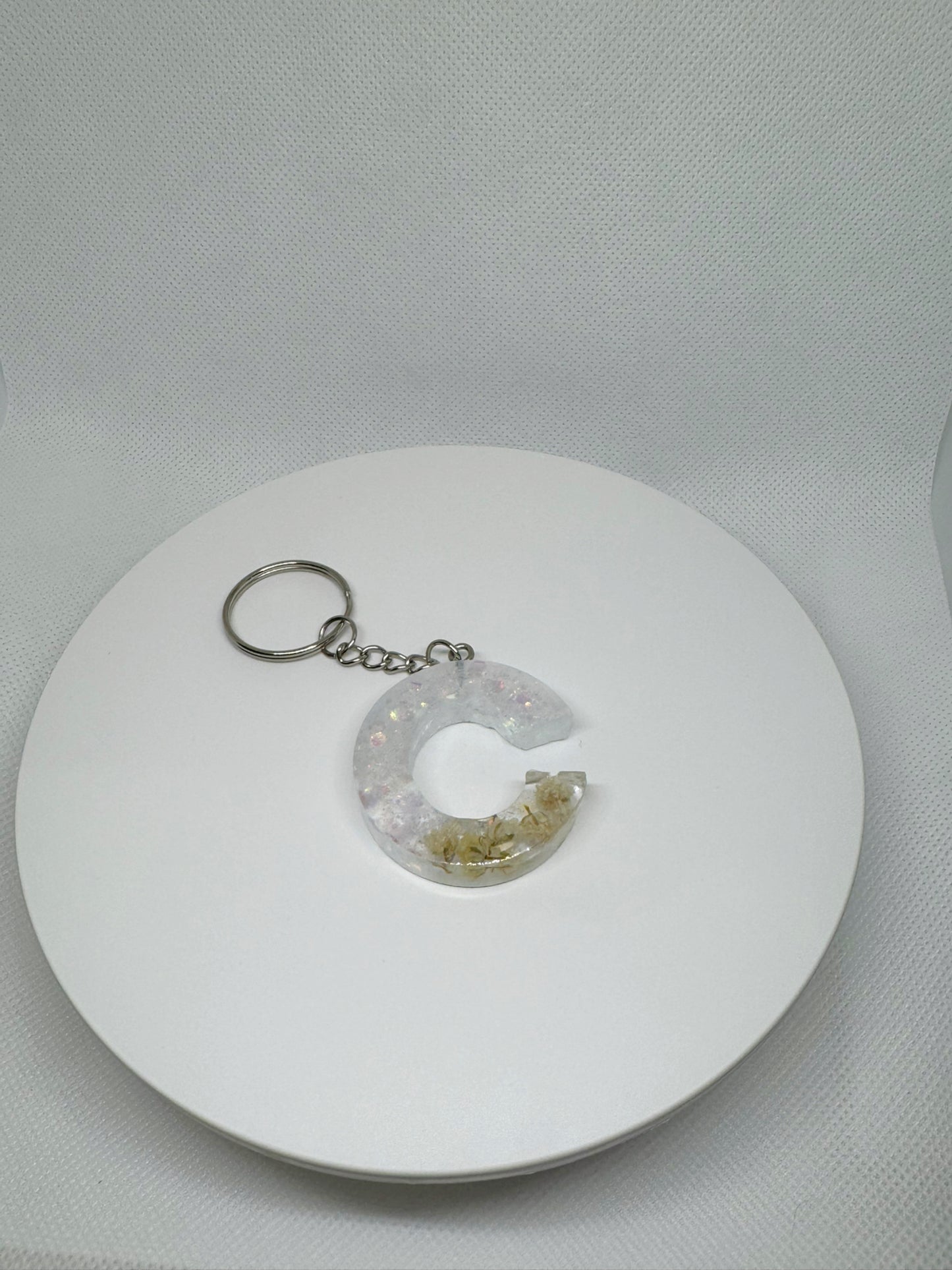 ✨Glittery Set Alphabet letter keychain & Bookmark✨