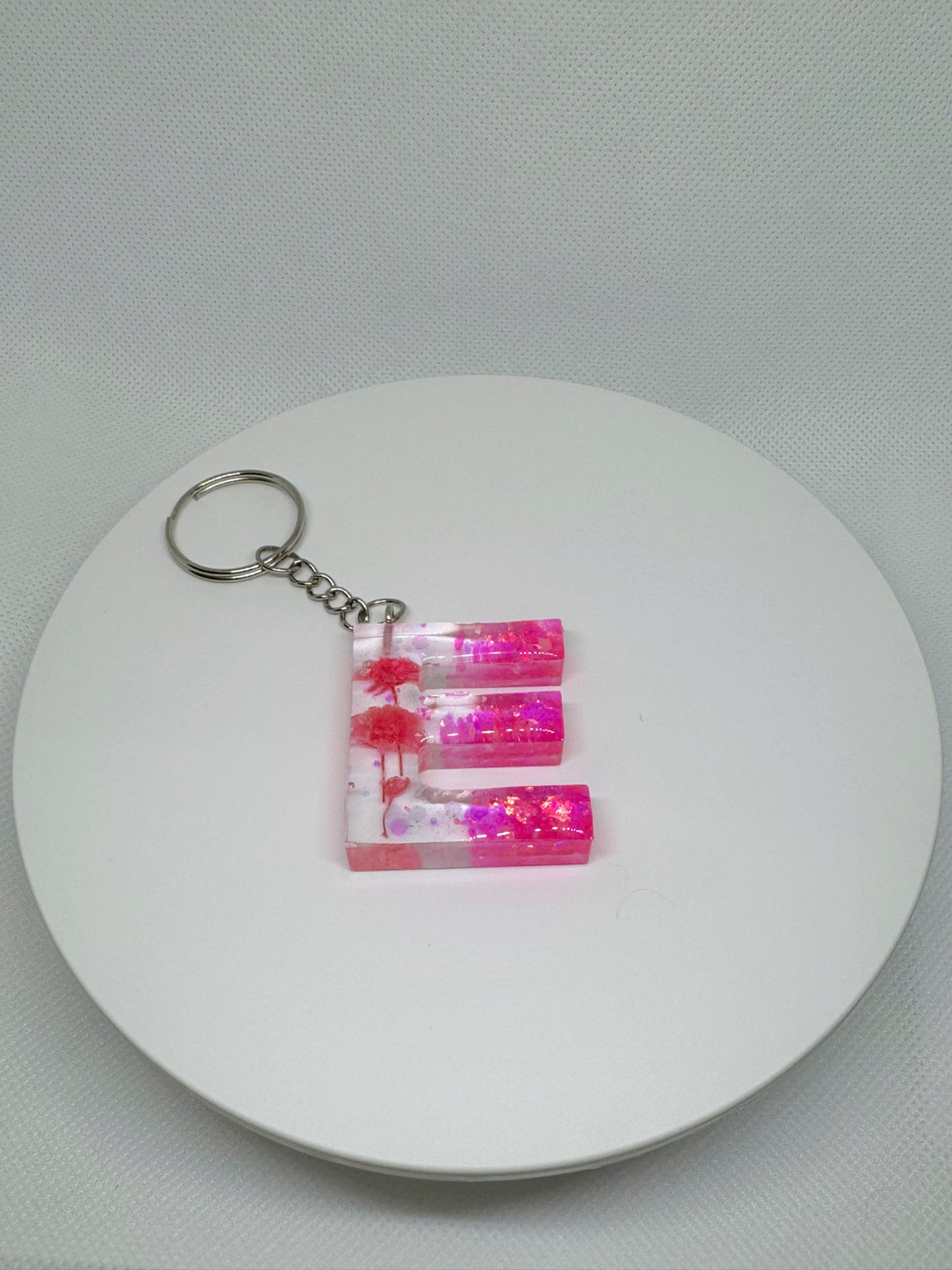 ✨Glittery Set Alphabet letter keychain & Bookmark✨